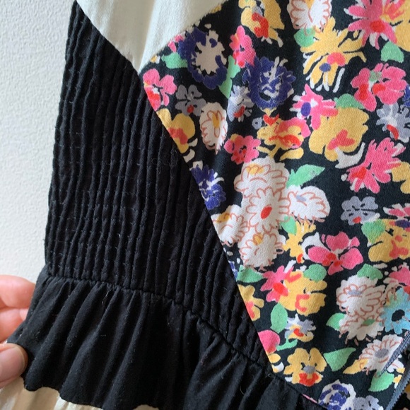 Anthropologie patchwork quilt full skirt dress (gg - Picture 10 of 10